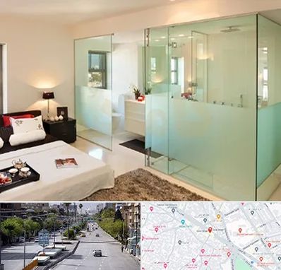 شیشه سکوریت در خیابان زند شیراز 