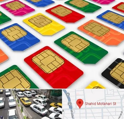 فروش سیم کارت در مطهری تهران