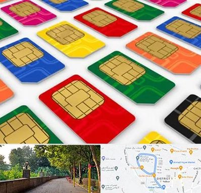 فروش سیم کارت در فلکه گاز رشت 