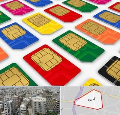 فروش سیم کارت در آذری