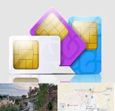 نمایندگی فروش سیم کارت ایرانسل در باغستان کرج 