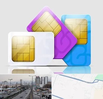 نمایندگی فروش سیم کارت ایرانسل در بلوار ارتش
