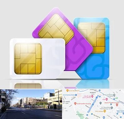 نمایندگی فروش سیم کارت ایرانسل در خیابان ملاصدرا شیراز 