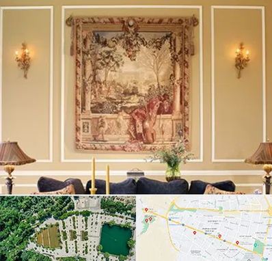 مرکز خرید تابلو فرش در وکیل آباد مشهد 