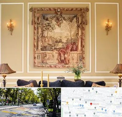 مرکز خرید تابلو فرش در میرداماد 