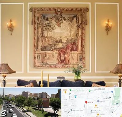 مرکز خرید تابلو فرش در شهرک آزمایش 