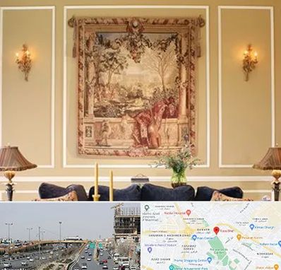 مرکز خرید تابلو فرش در بلوار توس مشهد 