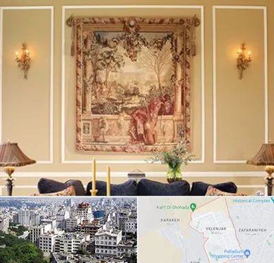مرکز خرید تابلو فرش در ولنجک 