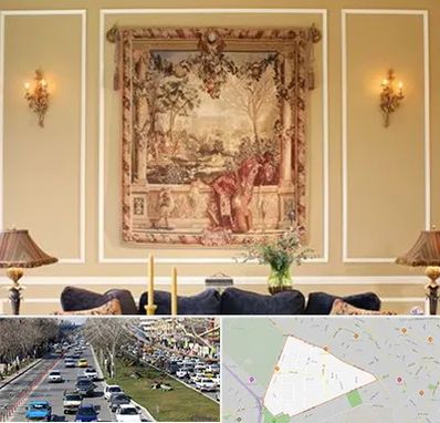 مرکز خرید تابلو فرش در احمدآباد مشهد 