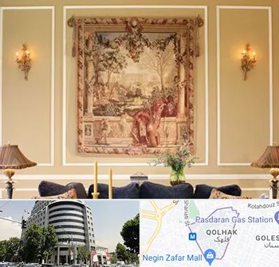 مرکز خرید تابلو فرش در قلهک 