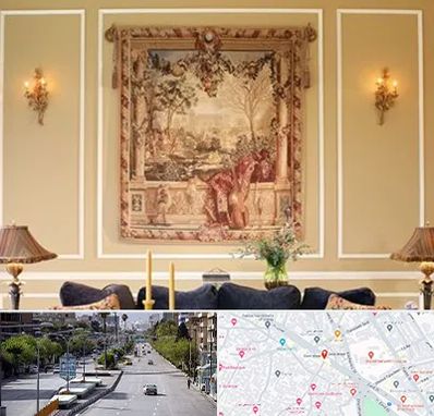 مرکز خرید تابلو فرش در خیابان زند شیراز 