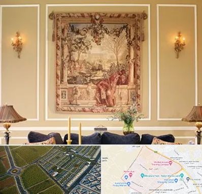 مرکز خرید تابلو فرش در الهیه مشهد 