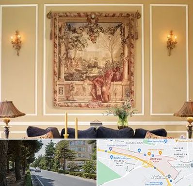 مرکز خرید تابلو فرش در مهرویلا کرج 