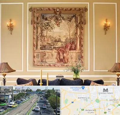 مرکز خرید تابلو فرش در جنوب تهران 