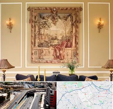 مرکز خرید تابلو فرش در ستارخان شیراز 