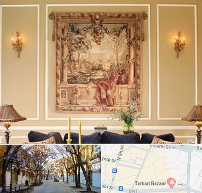 مرکز خرید تابلو فرش در تربیت تبریز