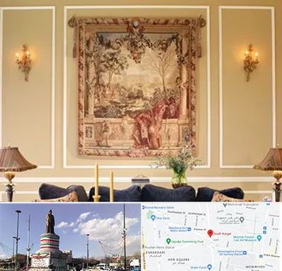 مرکز خرید تابلو فرش در کارگر جنوبی 