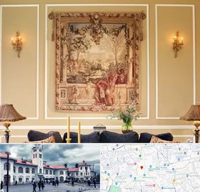 مرکز خرید تابلو فرش در میدان شهرداری رشت 