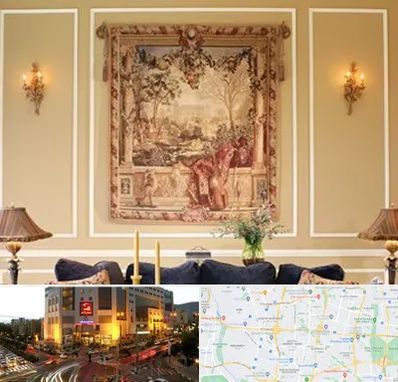 مرکز خرید تابلو فرش در جنت آباد تهران 