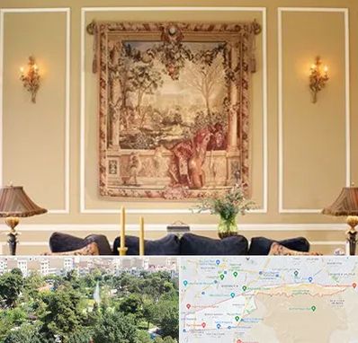 مرکز خرید تابلو فرش در منطقه 13 تهران 