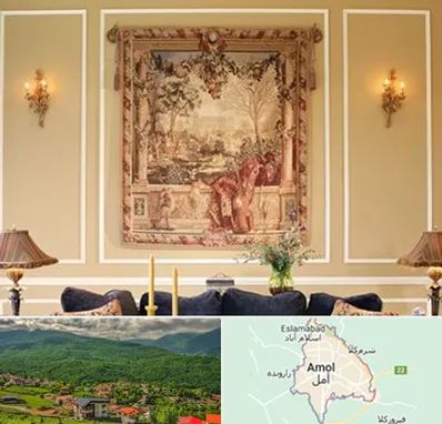 مرکز خرید تابلو فرش در آمل