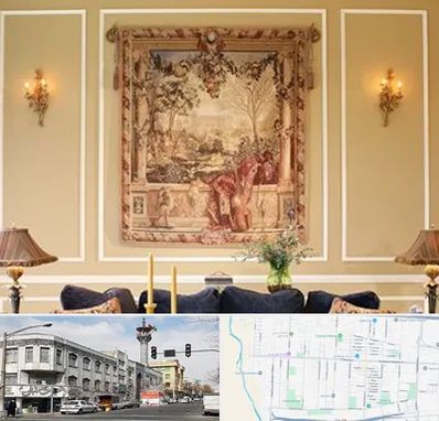 مرکز خرید تابلو فرش در 17شهریور