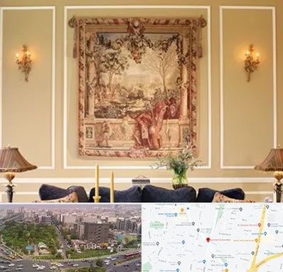 مرکز خرید تابلو فرش در آیت الله کاشانی 