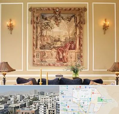 مرکز خرید تابلو فرش در منطقه 14 تهران 