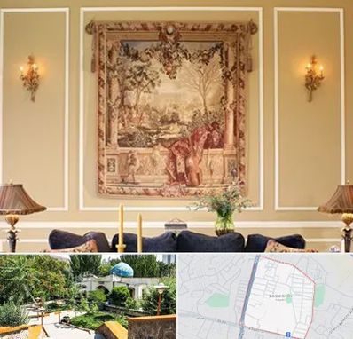 مرکز خرید تابلو فرش در باغمیشه تبریز