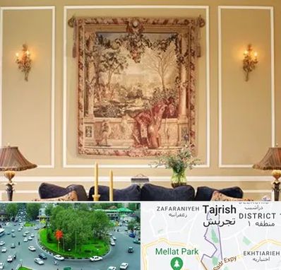 مرکز خرید تابلو فرش در تجریش 