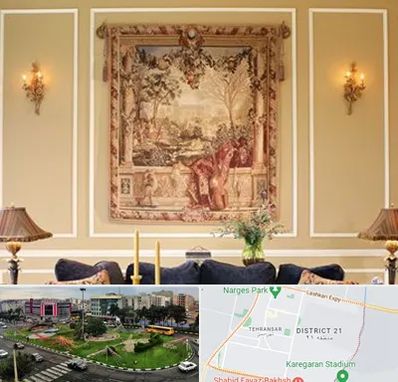 مرکز خرید تابلو فرش در تهرانسر 