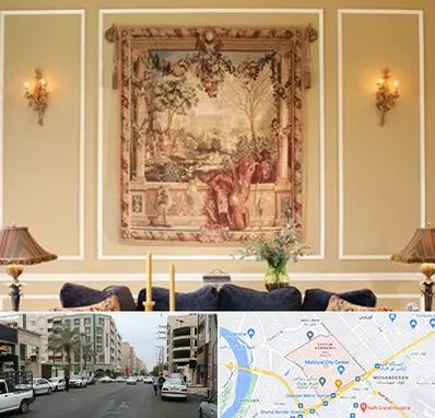 مرکز خرید تابلو فرش در زیتون کارمندی اهواز 