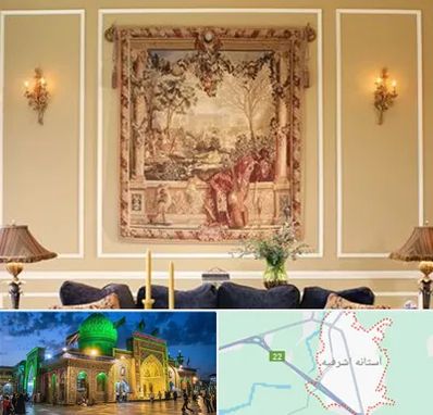 مرکز خرید تابلو فرش در آستانه اشرفیه