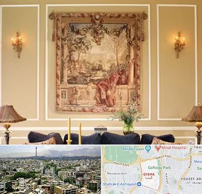 مرکز خرید تابلو فرش در گیشا 