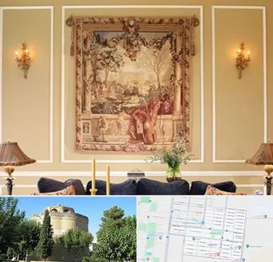 مرکز خرید تابلو فرش در مرداویج اصفهان 