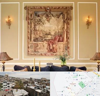 مرکز خرید تابلو فرش در شمیران نو 