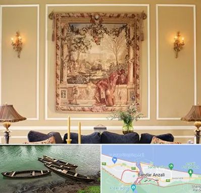 مرکز خرید تابلو فرش در بندر انزلی