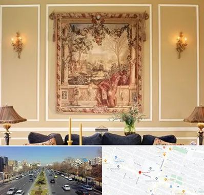 مرکز خرید تابلو فرش در بلوار معلم مشهد 