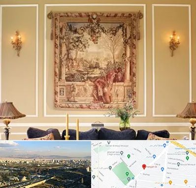 مرکز خرید تابلو فرش در هنگام 