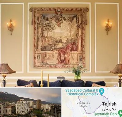 مرکز خرید تابلو فرش در زعفرانیه 