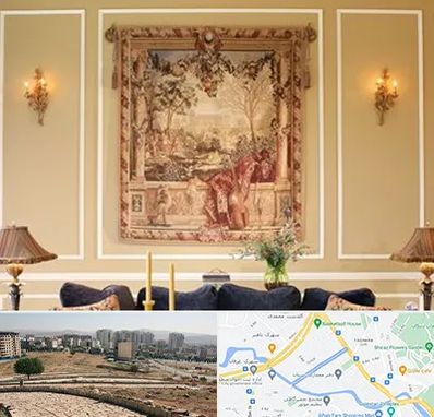 مرکز خرید تابلو فرش در کوی وحدت شیراز 
