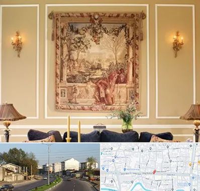 مرکز خرید تابلو فرش در ضیابری رشت 