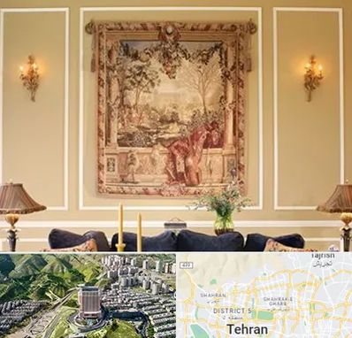 مرکز خرید تابلو فرش در شمال تهران 