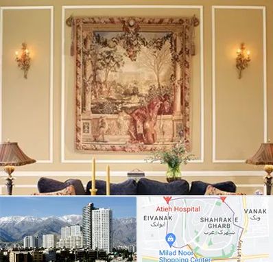 مرکز خرید تابلو فرش در شهرک غرب 