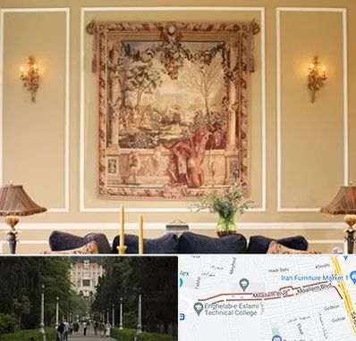 مرکز خرید تابلو فرش در بلوار معلم رشت 