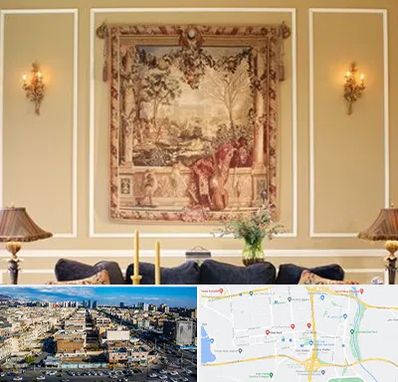 مرکز خرید تابلو فرش در شهرک راه آهن 