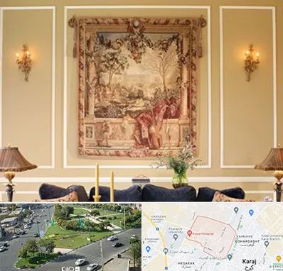 مرکز خرید تابلو فرش در شاهین ویلا کرج 