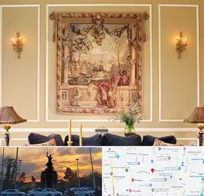 مرکز خرید تابلو فرش در میدان حر 