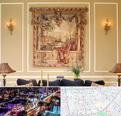 مرکز خرید تابلو فرش در منظریه رشت 