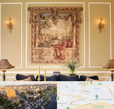 مرکز خرید تابلو فرش در تهرانپارس 